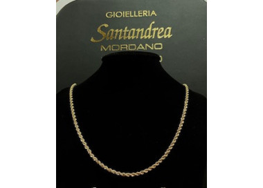Girocollo catena corda