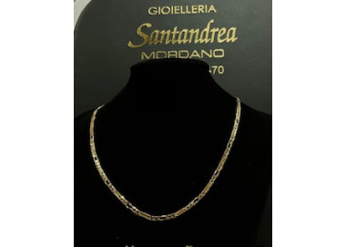 Girocollo catena 3.1 specchiata